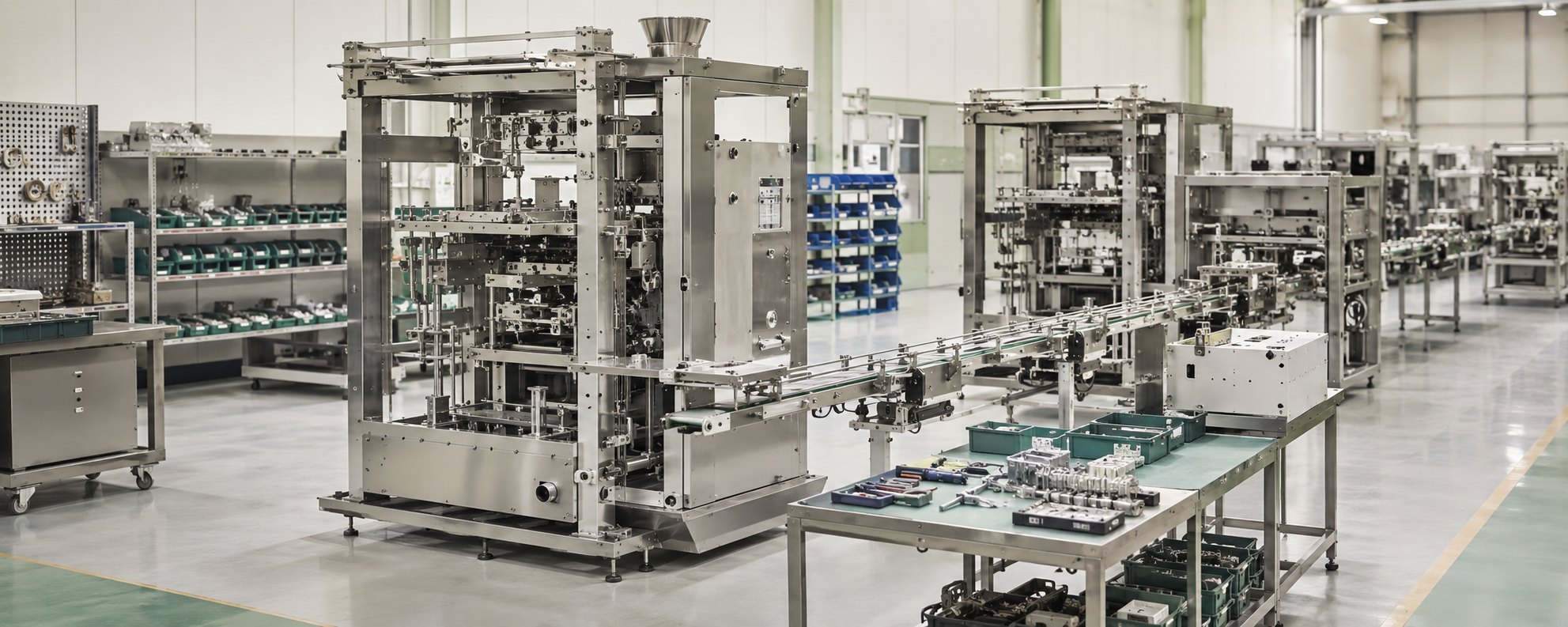 Machine assembly area