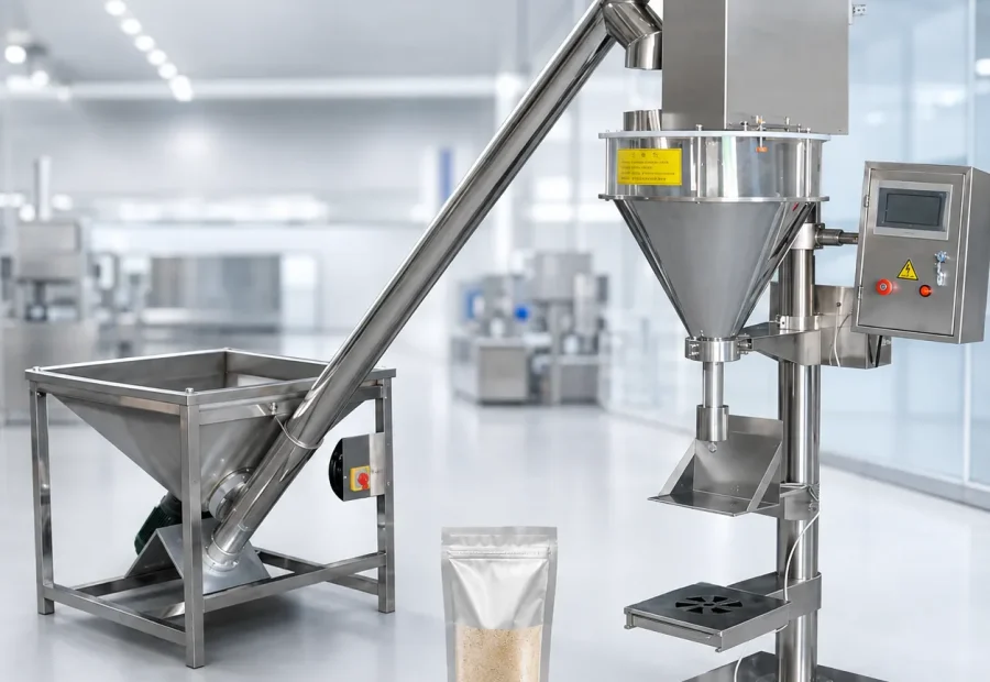 Semi Automatic Auger Filler - Main Gallery