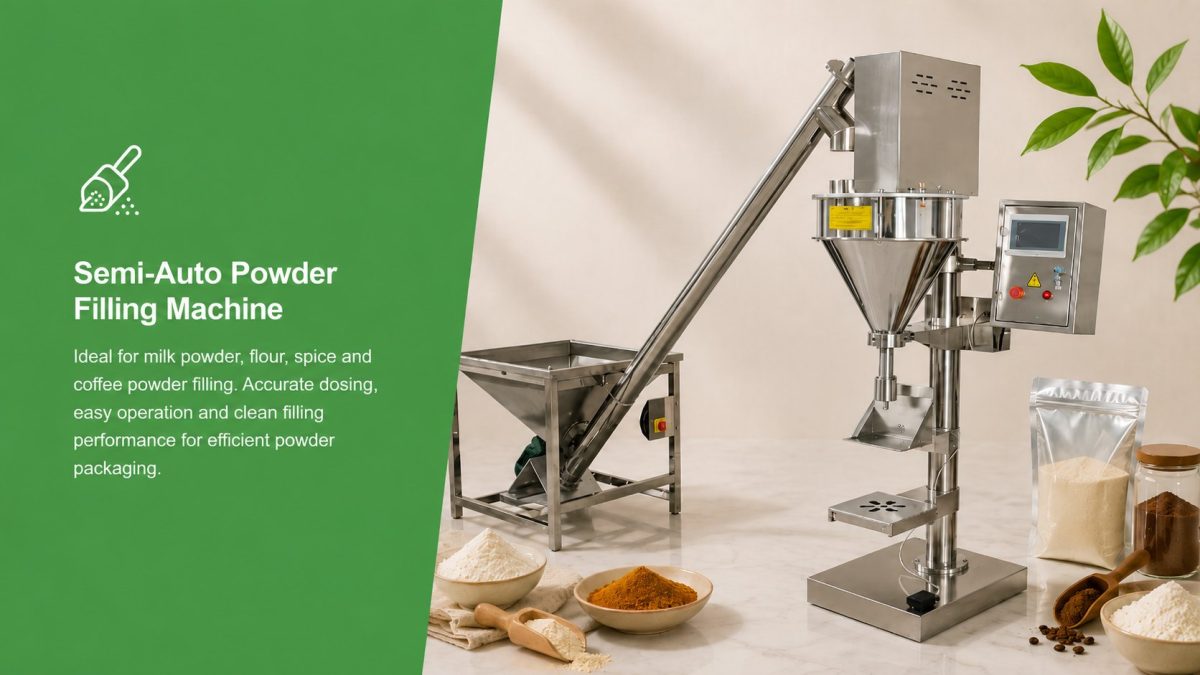 Semi-Auto Powder Filling Machine packaging machine