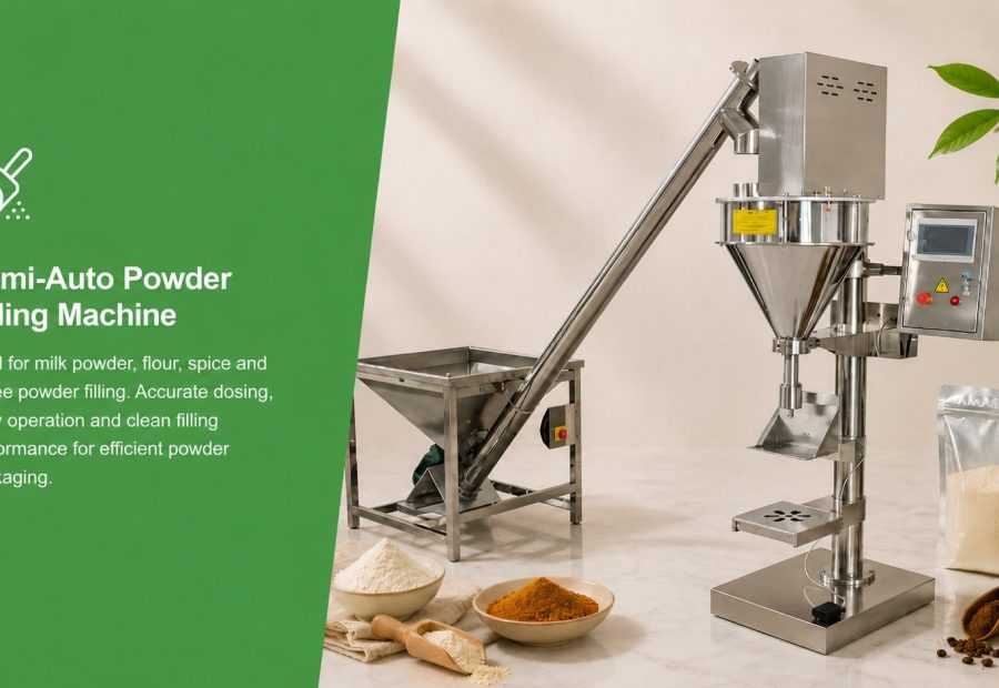 Semi-Auto Powder Filling Machine packaging machine