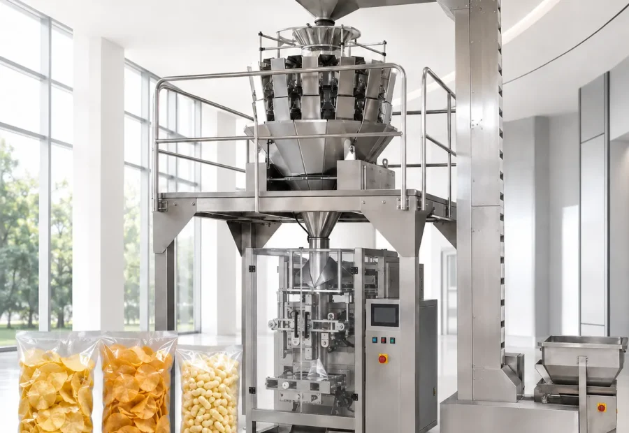 Vertical Form Fill and Seal Packaging Machine - Main Gallery