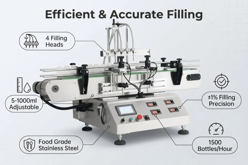 Benchtop Liquid Filling Machine - Parameter Image 7