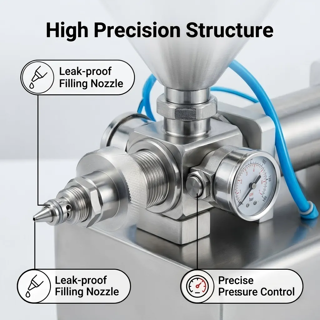 Cosmetic Cream Filling Machine - Parameter Image 7