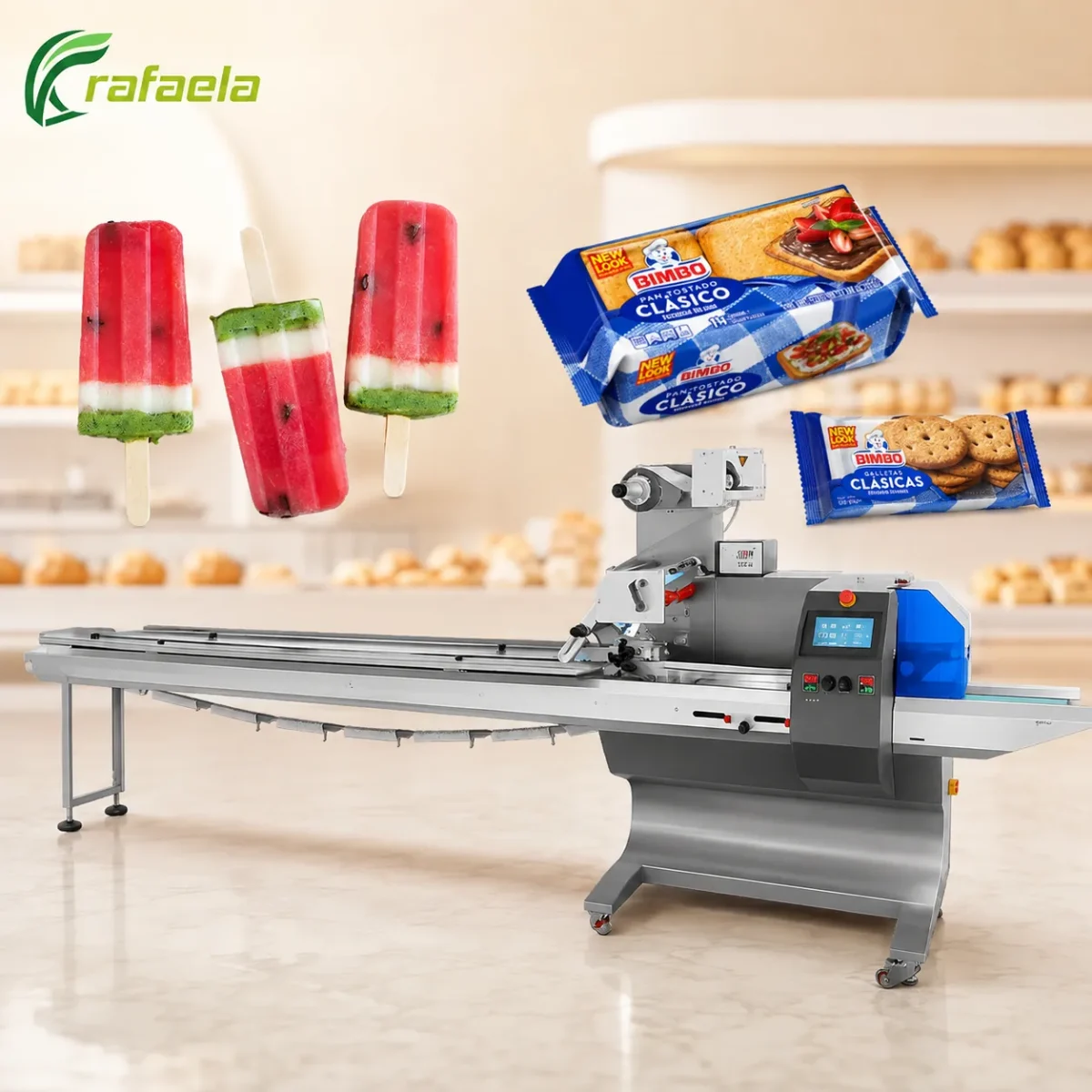 Pillow Wrapping Machine - Main Gallery