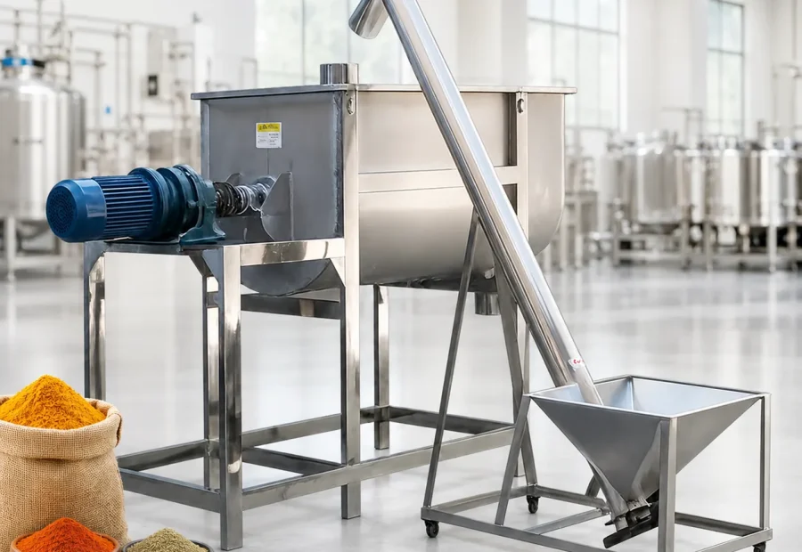 Industrial Powder Blending Machine - Main Gallery