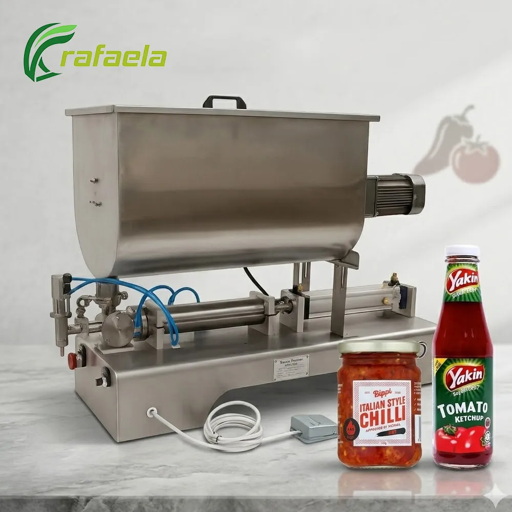 Semi Automatic Hot Sauce Filling Machine - Main Gallery