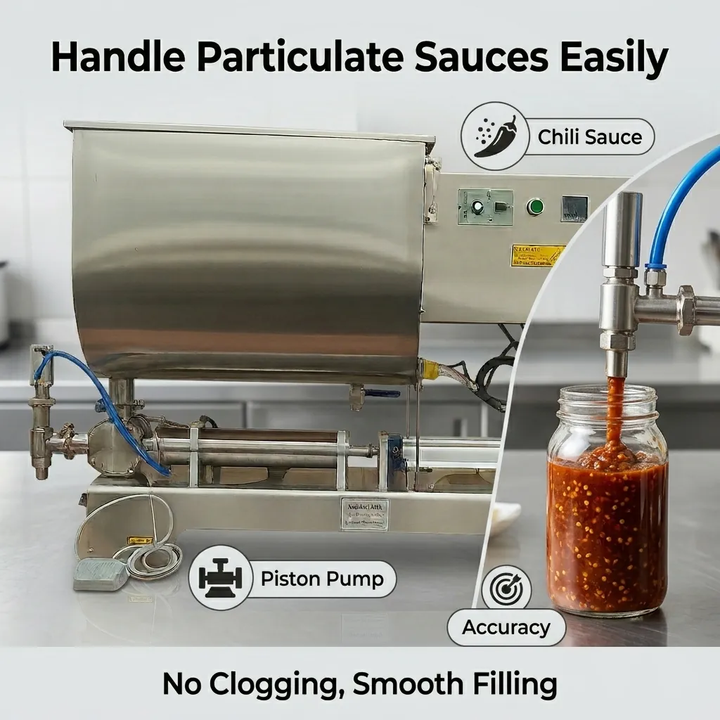 Semi Automatic Sauce Filling Machine - Machine Details 7