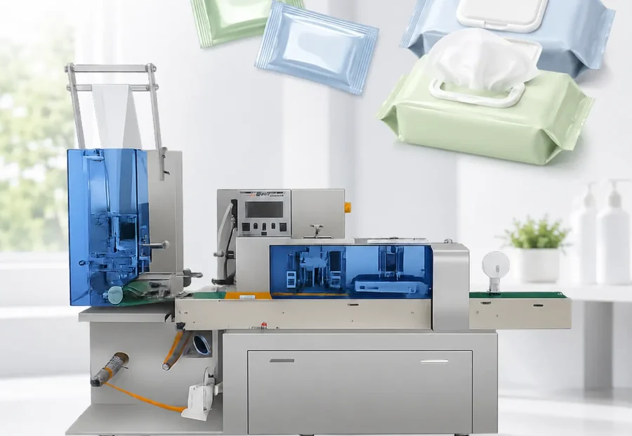 Wet Tissue Packing Machine - Main Gallery