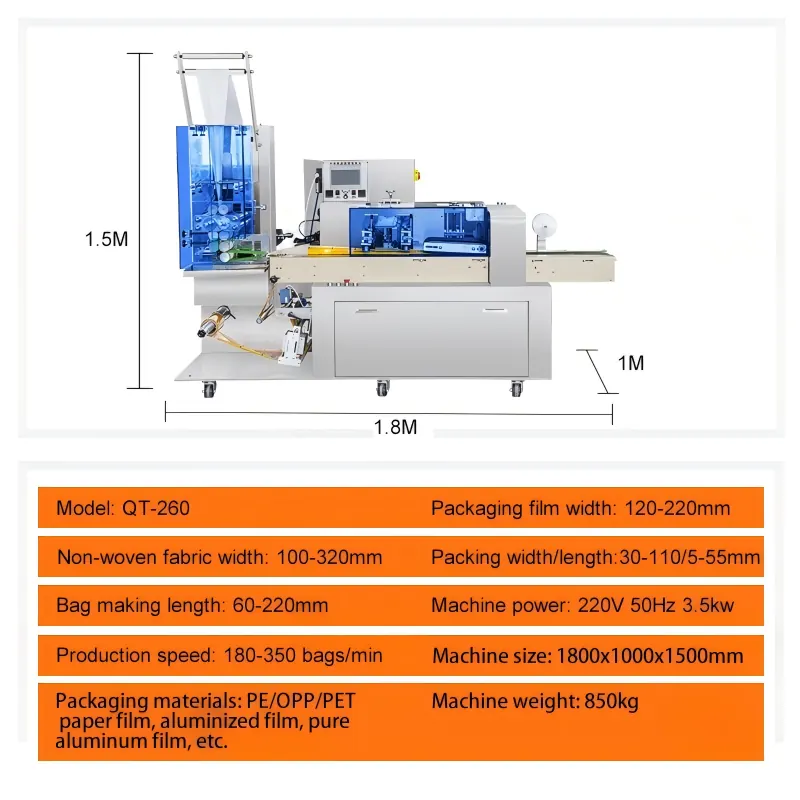 Wet Wipe Packing Machine - Main Gallery 3